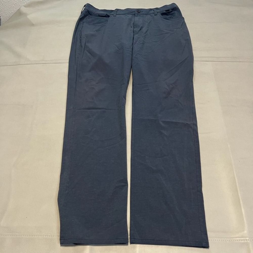Travis Mathew Men 36x32 Navy Performance Stretch Casual Golf Pant‎ Preppy-3790